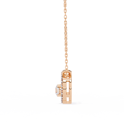 Blossom Cluster Lab Grown Diamond Pendant