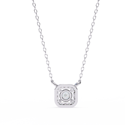 Empress Round Lab Grown Diamond Pendant