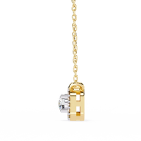 Empress Round Lab Grown Diamond Pendant - Ophiratbf