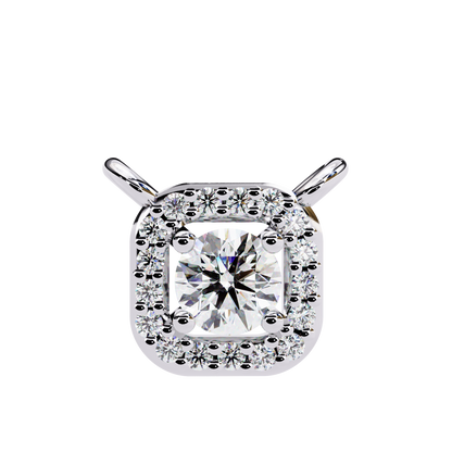 Empress Round Lab Grown Diamond Pendant