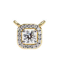 Empress Round Lab Grown Diamond Pendant - Ophiratbf