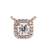 Empress Round Lab Grown Diamond Pendant - Ophiratbf