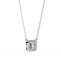 Empress Round Lab Grown Diamond Pendant - Ophiratbf