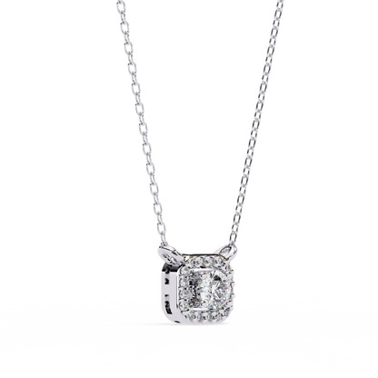 Empress Round Lab Grown Diamond Pendant