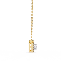 Empress Round Lab Grown Diamond Pendant - Ophiratbf