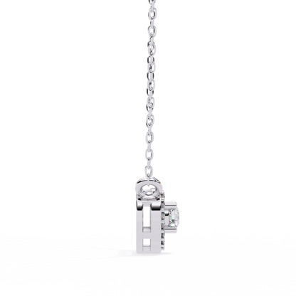 Cherish Heart Halo Lab Grown Diamond Pendant