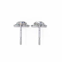 Aurora Double Halo Drop Lab Grown Diamond Studs - Ophiratbf