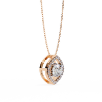 Elara Eye Lab Grown Diamond Pendant - Ophiratbf
