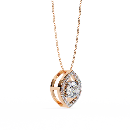 Elara Eye Lab Grown Diamond Pendant
