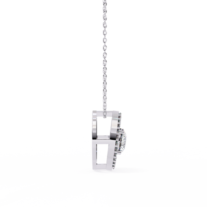 Elara Eye Lab Grown Diamond Pendant