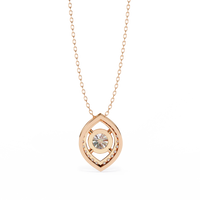 Elara Eye Lab Grown Diamond Pendant - Ophiratbf