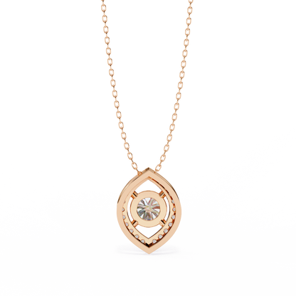 Elara Eye Lab Grown Diamond Pendant