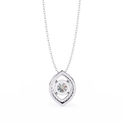 Elara Eye Lab Grown Diamond Pendant