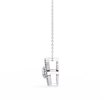 Elara Eye Lab Grown Diamond Pendant