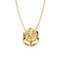 Elara Eye Lab Grown Diamond Pendant - Ophiratbf