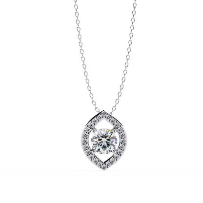 Elara Eye Lab Grown Diamond Pendant