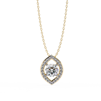 Elara Eye Lab Grown Diamond Pendant - Ophiratbf
