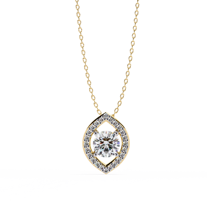 Elara Eye Lab Grown Diamond Pendant