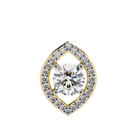 Elara Eye Lab Grown Diamond Pendant - Ophiratbf