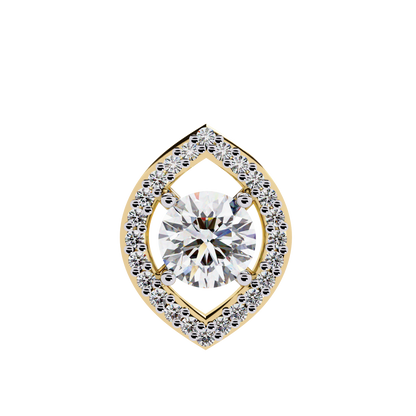 Elara Eye Lab Grown Diamond Pendant