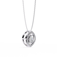 Elara Eye Lab Grown Diamond Pendant - Ophiratbf