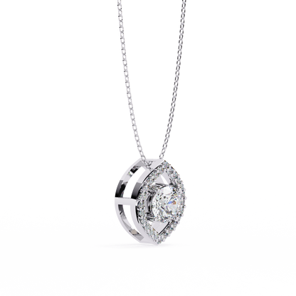 Elara Eye Lab Grown Diamond Pendant