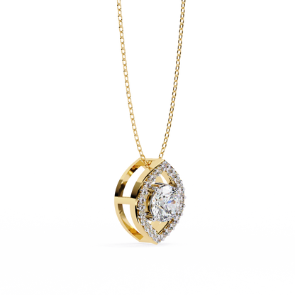 Elara Eye Lab Grown Diamond Pendant