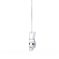 Orbit Cluster Lab Grown Diamond Pendant - Ophiratbf