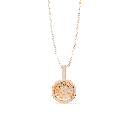 Orbit Cluster Lab Grown Diamond Pendant