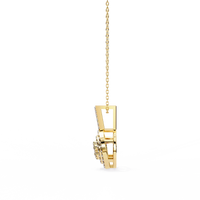 Orbit Cluster Lab Grown Diamond Pendant - Ophiratbf