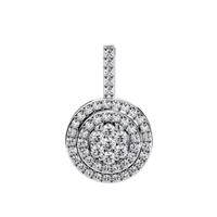Orbit Cluster Lab Grown Diamond Pendant - Ophiratbf