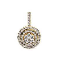 Orbit Cluster Lab Grown Diamond Pendant - Ophiratbf