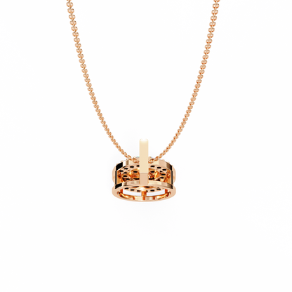 Orbit Cluster Lab Grown Diamond Pendant