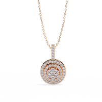 Orbit Cluster Lab Grown Diamond Pendant - Ophiratbf