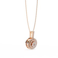 Orbit Cluster Lab Grown Diamond Pendant - Ophiratbf