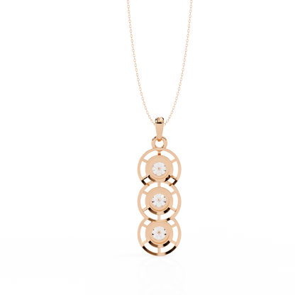 Rhapsody Multi-Halo Lab Grown Diamond Pendant