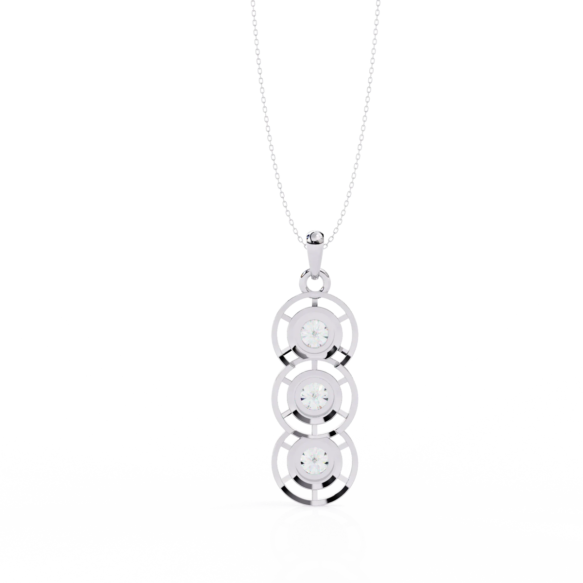 Rhapsody Multi-Halo Lab Grown Diamond Pendant - Ophiratbf