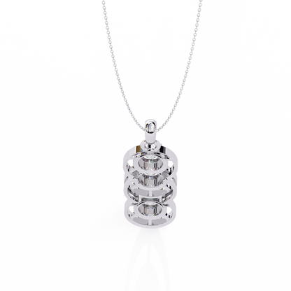 Rhapsody Multi-Halo Lab Grown Diamond Pendant