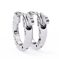 Enchanted Inside-Out Unicorn Lab Grown Diamond Hoops - Ophiratbf