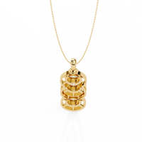 Rhapsody Multi-Halo Lab Grown Diamond Pendant - Ophiratbf