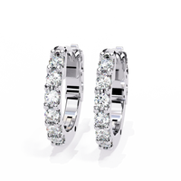 Enchanted Inside-Out Unicorn Lab Grown Diamond Hoops - Ophiratbf