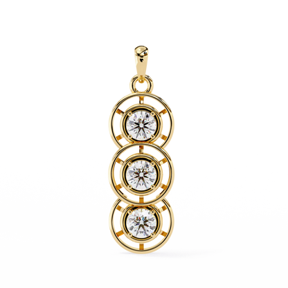 Rhapsody Multi-Halo Lab Grown Diamond Pendant