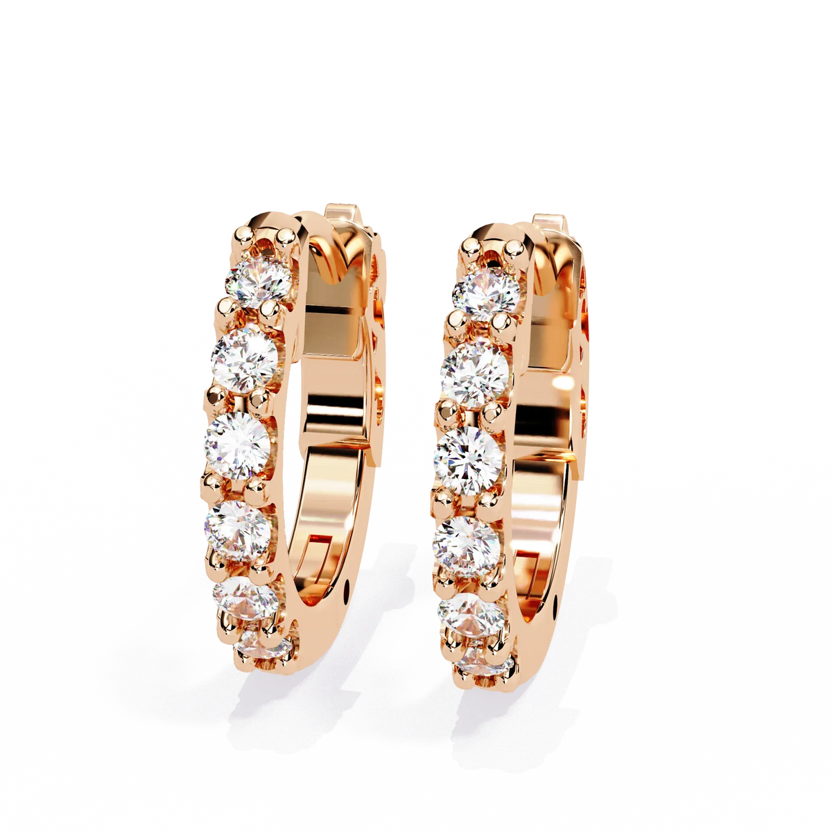 Enchanted Inside-Out Unicorn Lab Grown Diamond Hoops - Ophiratbf