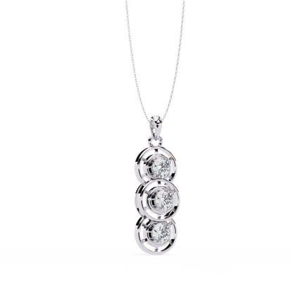 Rhapsody Multi-Halo Lab Grown Diamond Pendant