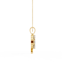 Fortuna Four-Heart Lab Grown Diamond Pendant - Ophiratbf