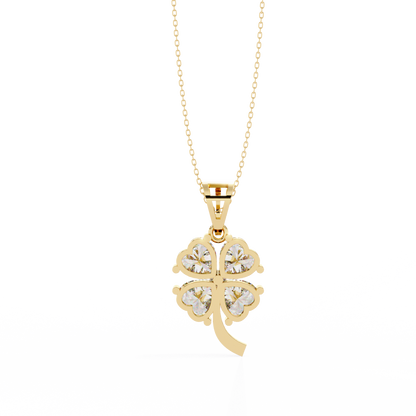 Fortuna Four-Heart Lab Grown Diamond Pendant
