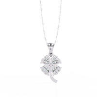 Fortuna Four-Heart Lab Grown Diamond Pendant - Ophiratbf