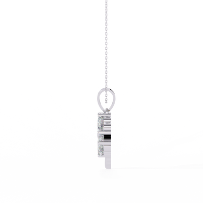 Fortuna Four-Heart Lab Grown Diamond Pendant