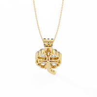 Fortuna Four-Heart Lab Grown Diamond Pendant - Ophiratbf