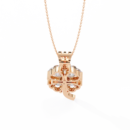 Fortuna Four-Heart Lab Grown Diamond Pendant